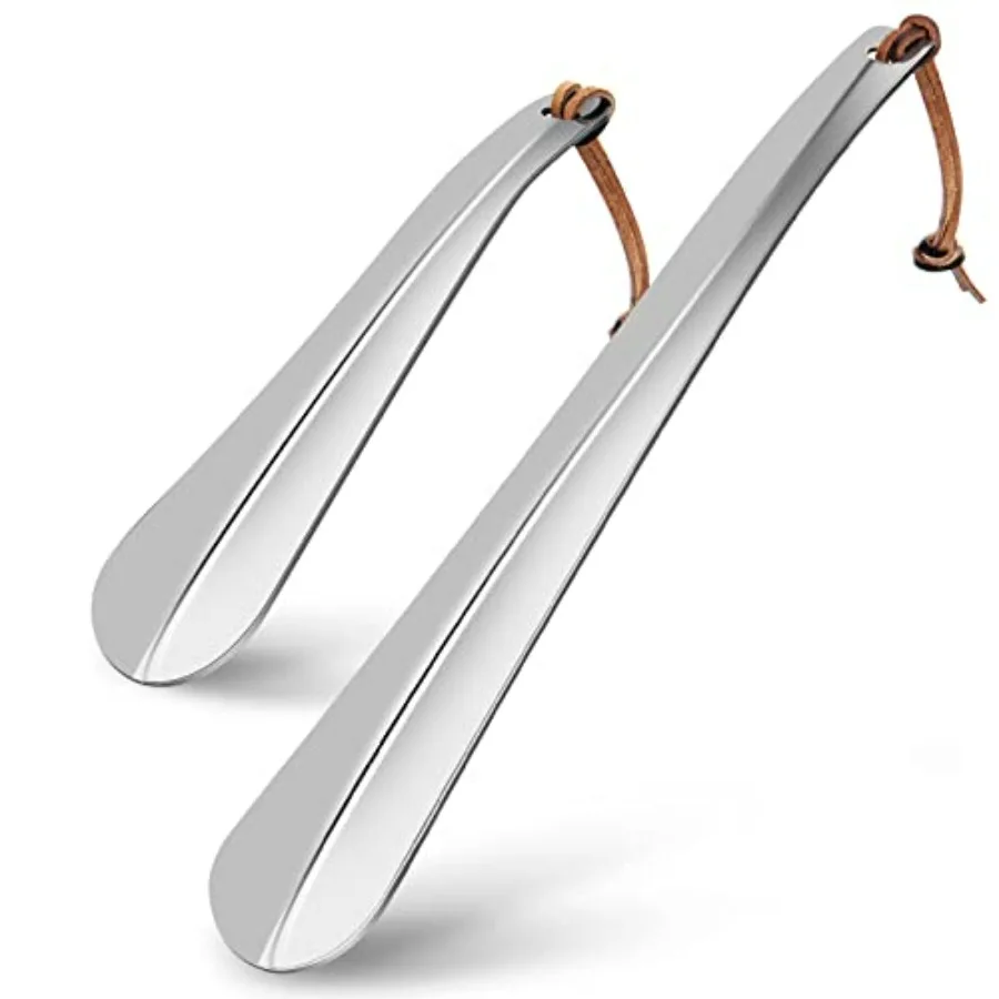 Shoe Horn Set, Long Short Shoe Horns Set, Portable Travel Shoes Horn, Stainless Steel Long Metal Shoe Horn, Shoe Helper for Men
Shoe Horn Set, Long Short Shoe Horns Set, Portable Travel Shoes Horn, Stainless Steel Long Metal Shoe Horn, Shoe Helper for Men