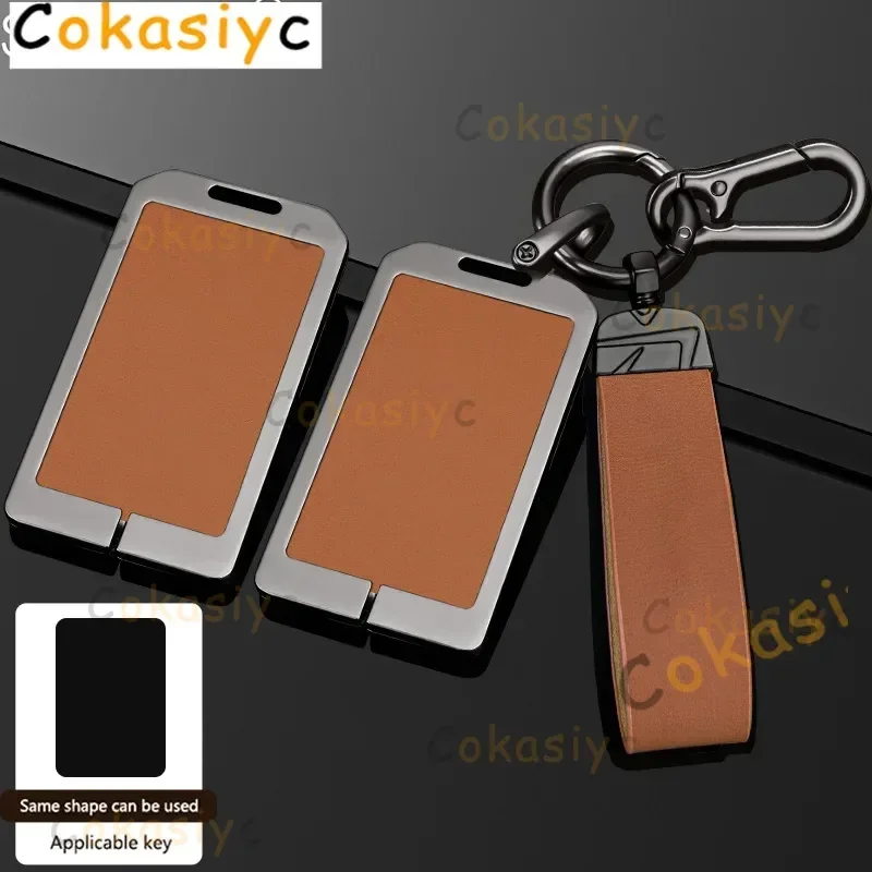 Leather Car Remote Key Case Cover For Tesla Model 3 Y Keychain NFC Card Holder Key Card Keyless Protector Auto Styling Accessory
Leather Car Remote Key Case Cover For Tesla Model 3 Y Keychain NFC Card Holder Key Card Keyless Protector Auto Styling Accessory