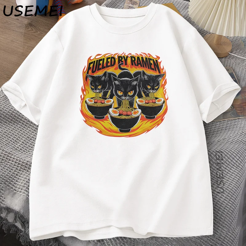 Ramen Cat T-Shirt Men Women Funny Anime Cat Eating Ramen Noodles Tshirt Black Cat Lover Funny Cartoon Graphic Tee Clothing
Ramen Cat T-Shirt Men Women Funny Anime Cat Eating Ramen Noodles Tshirt Black Cat Lover Funny Cartoon Graphic Tee Clothing