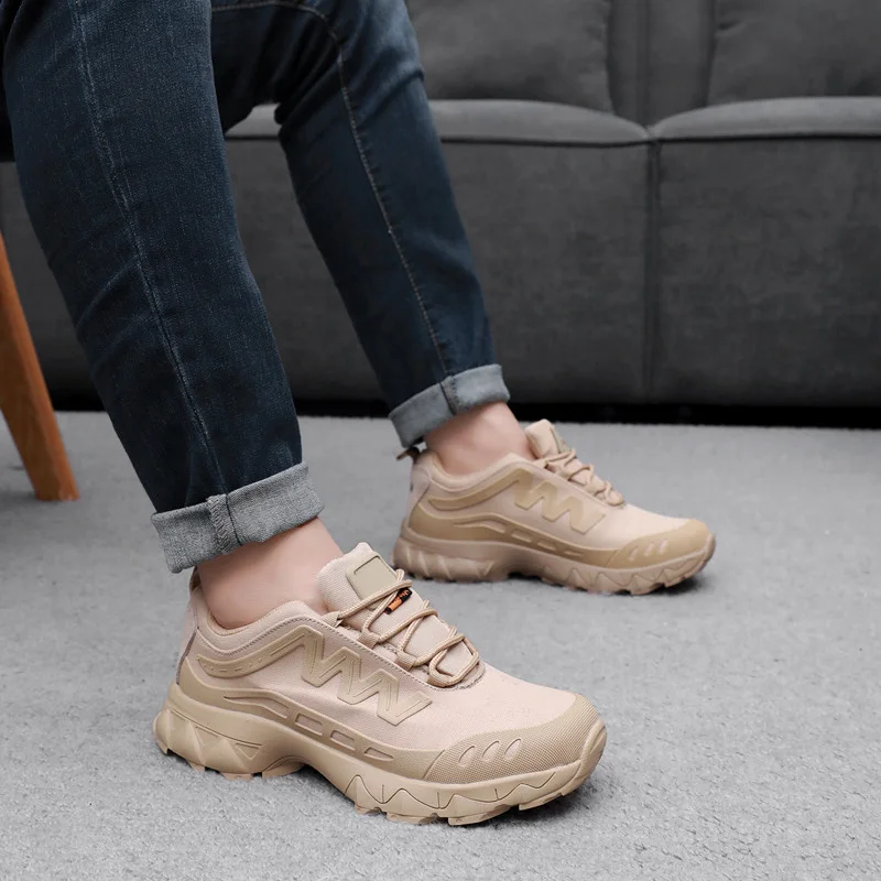 Spring and Autumn New Sports Shoes Waterproof Mountaineering Shoes Grasping Walking Shoes Leisure Low-top Outdoor Boots Breathab
Spring and Autumn New Sports Shoes Waterproof Mountaineering Shoes Grasping Walking Shoes Leisure Low-top Outdoor Boots Breathab