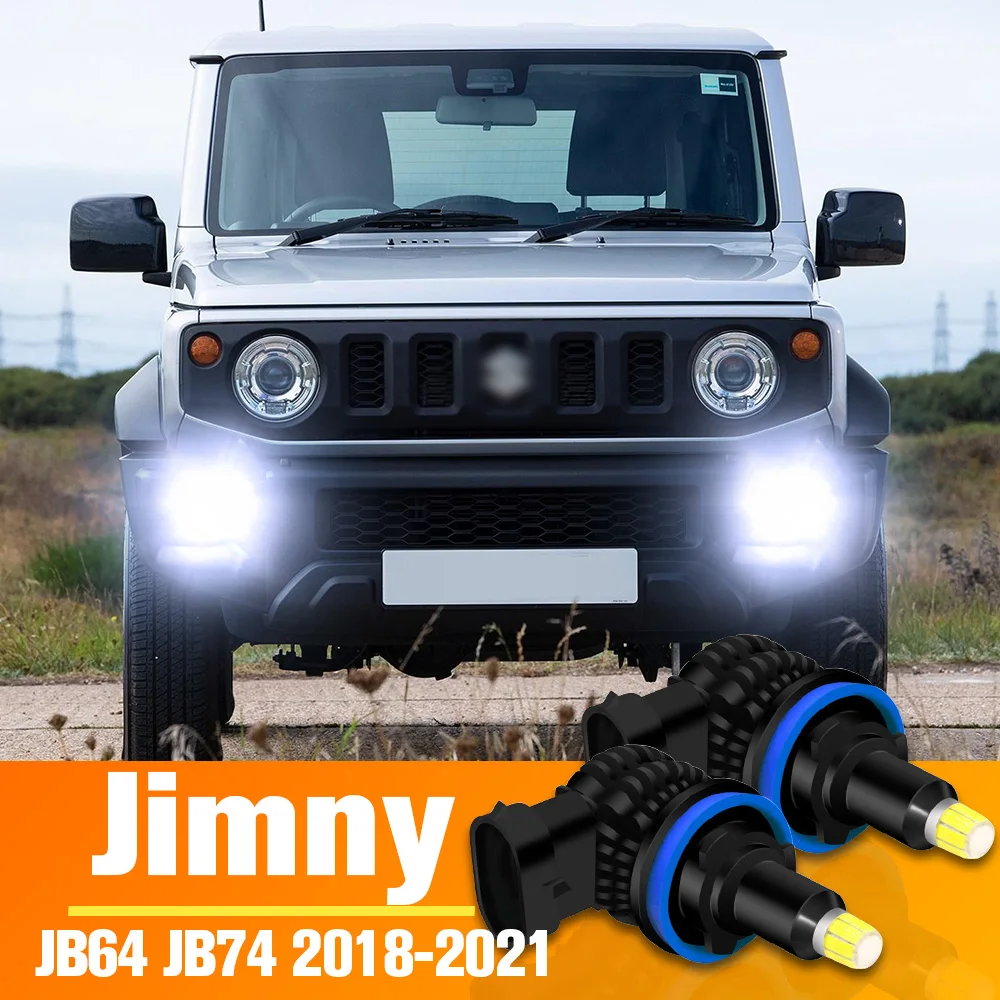 2pcs LED Front Fog Light Bulb Accessories For Suzuki Jimny JB64 JB74 2018 2019 2020 2021
2pcs LED Front Fog Light Bulb Accessories For Suzuki Jimny JB64 JB74 2018 2019 2020 2021