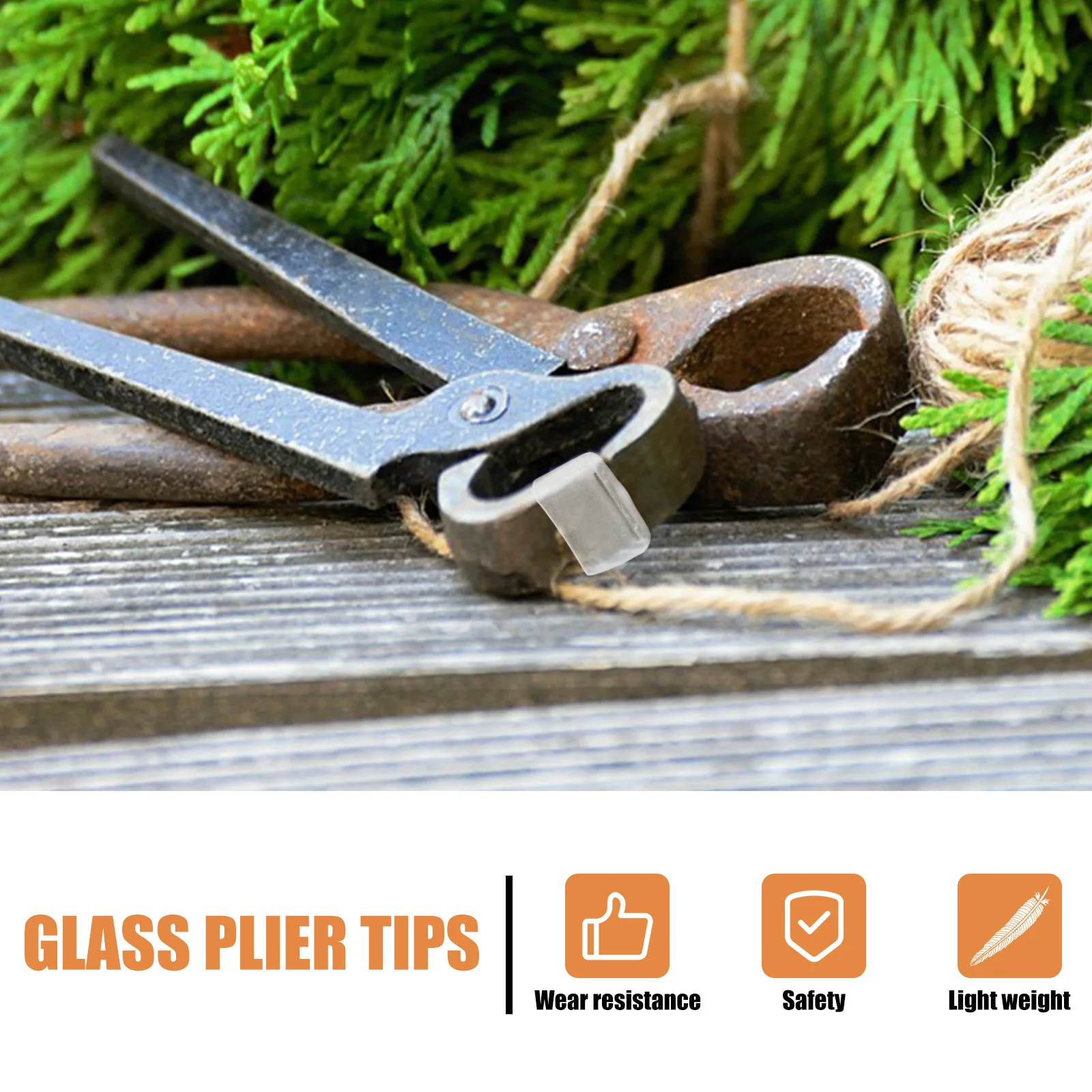 10Pcs Glass Pliers Rubber Tips Running Pliers Replacement Cushion Covers Scratch Chip Protection Glass Plier Tips
10Pcs Glass Pliers Rubber Tips Running Pliers Replacement Cushion Covers Scratch Chip Protection Glass Plier Tips