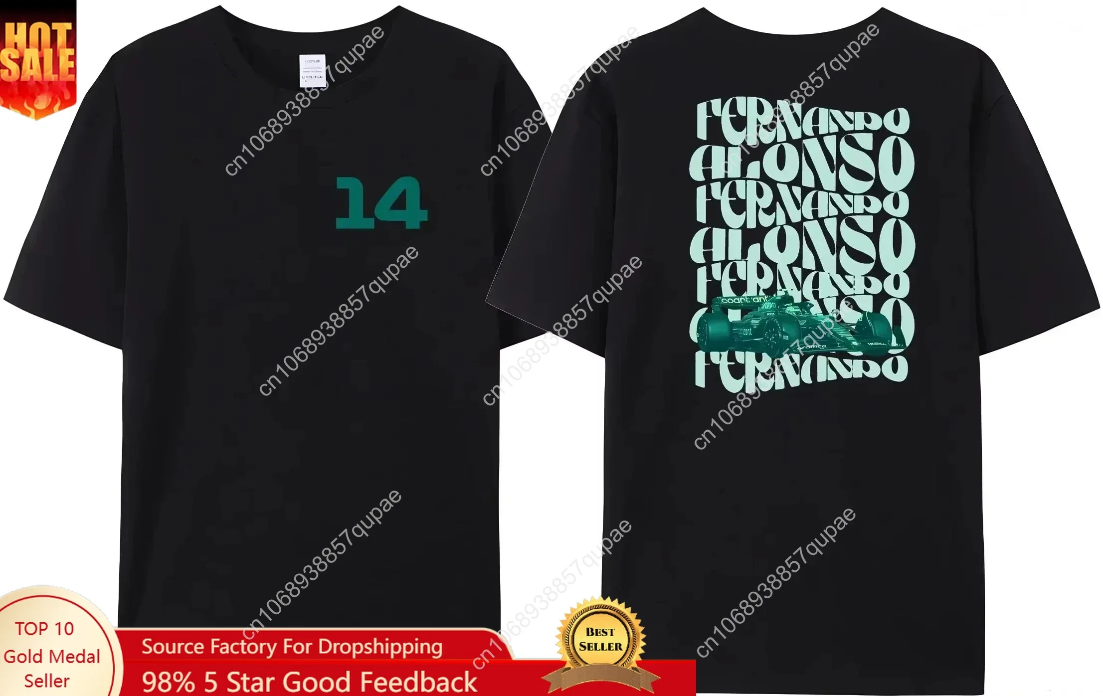 14 Racing Men Cotton T Shirt F-1 Fernando Alonsos Letter Print T-shirt F Racing Fan Casual Women Tee Shirt Summer Fashion Tops
14 Racing Men Cotton T Shirt F-1 Fernando Alonsos Letter Print T-shirt F Racing Fan Casual Women Tee Shirt Summer Fashion Tops