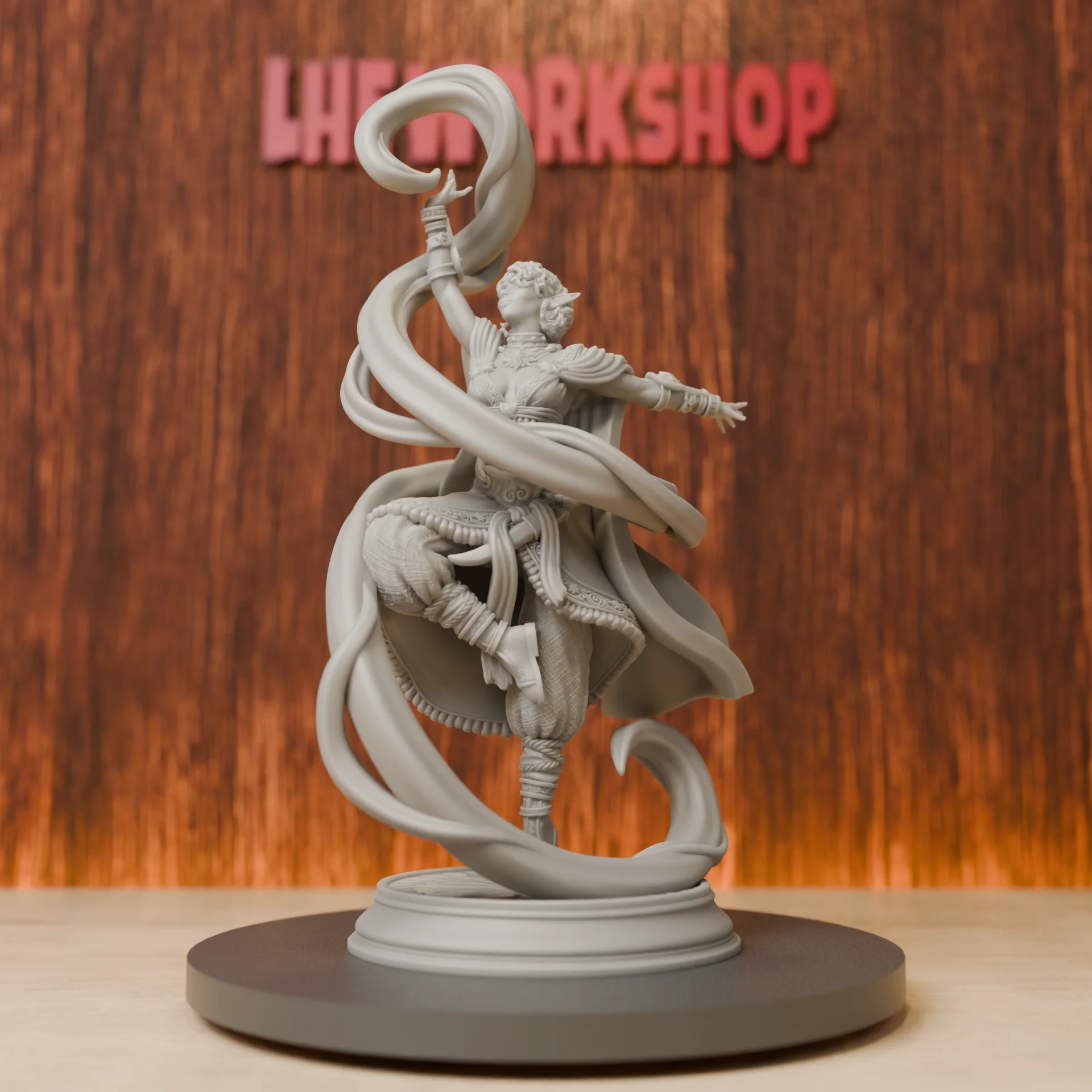 Sun Elf Sorceress Miniatures | 28mm-75mm | Resin 3D Printed DND Pathfinder Mini | Unpainted Grey
Sun Elf Sorceress Miniatures | 28mm-75mm | Resin 3D Printed DND Pathfinder Mini | Unpainted Grey
