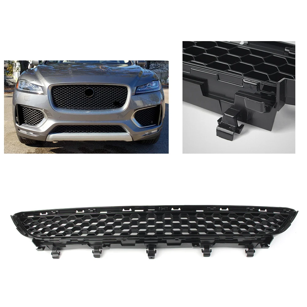 Car Front Bumper Upper Grille Racing Grilles ABS Plastic Cover Grill T4A6255 RJ01530001 for Jaguar F-Pace 2016-2017 2018 2019
Car Front Bumper Upper Grille Racing Grilles ABS Plastic Cover Grill T4A6255 RJ01530001 for Jaguar F-Pace 2016-2017 2018 2019