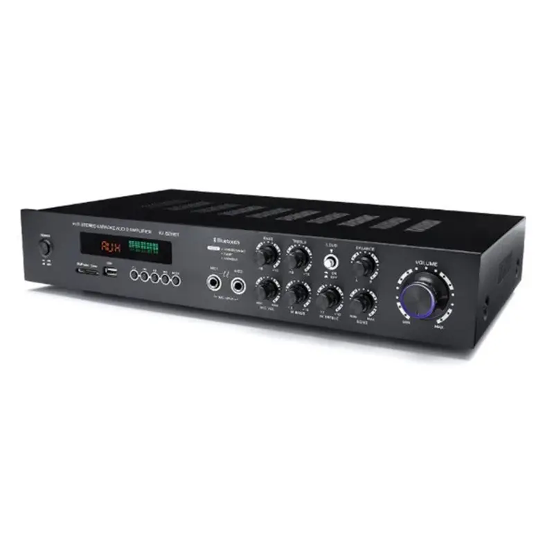 AV-628BT 5-Channel HIFI Digital Stereo Amplifier Bluetooth 600W Audio Power Amplifier USB
AV-628BT 5-Channel HIFI Digital Stereo Amplifier Bluetooth 600W Audio Power Amplifier USB