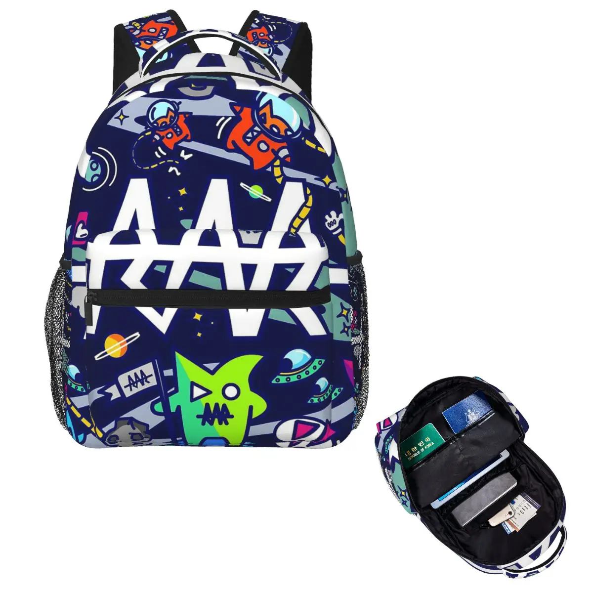 Team RAR Space Monsters Backpack Hot Sale Daypack Large Capacity Children BookBag School Bag Shoulder Bags for Men Women
Team RAR Space Monsters Backpack Hot Sale Daypack Large Capacity Children BookBag School Bag Shoulder Bags for Men Women