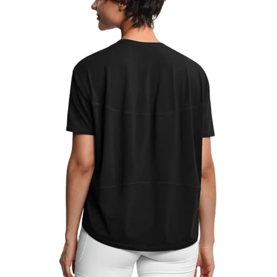 THE GYM PEOPLE Women's Short Sleeve Workout T-Shirts Back Loose Fit Running Yoga Tee Tops
THE GYM PEOPLE Women's Short Sleeve Workout T-Shirts Back Loose Fit Running Yoga Tee Tops