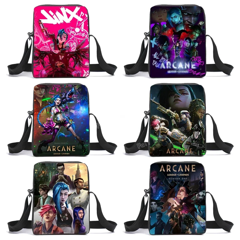 League of Legends Arcane 3D Print Shoulder Bag for Women Season 2 Jinx Crossbody Handbags Fashion Sling Pouch Square Messager
League of Legends Arcane 3D Print Shoulder Bag for Women Season 2 Jinx Crossbody Handbags Fashion Sling Pouch Square Messager