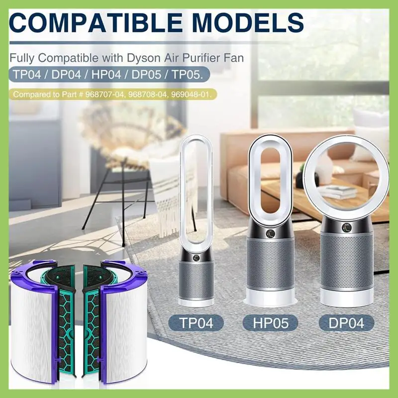 A56T-Accessories Hepa Filter For Dyson HP04 TP04 DP04 TP05 DP05 360° Pure Cool Fan HEPA Filter & Filter
A56T-Accessories Hepa Filter For Dyson HP04 TP04 DP04 TP05 DP05 360° Pure Cool Fan HEPA Filter & Filter