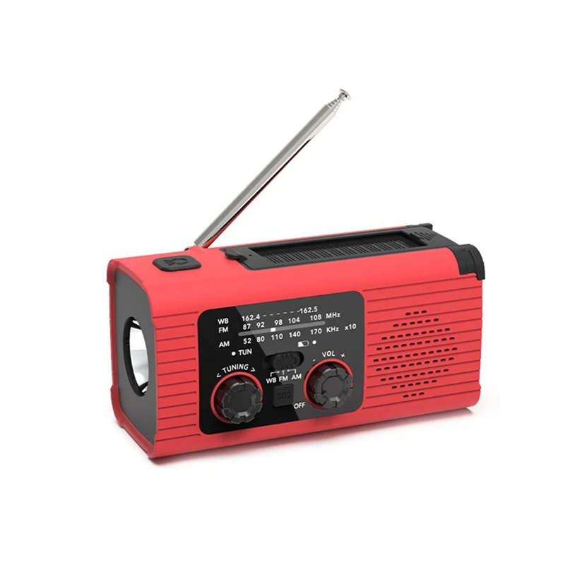 DW-2000mAh Portable LED Emergency Lights with SOS Radio Outdoor Camping Solar Charging FM Radio Portable Lamps
DW-2000mAh Portable LED Emergency Lights with SOS Radio Outdoor Camping Solar Charging FM Radio Portable Lamps