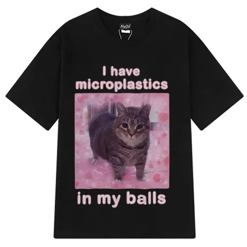 Funny Cat Graphic Print T-shirt Unisex Street Personality Solid Short Sleeve T Shirts Summer Outdoor Loose Funny Casual Tee Top
Funny Cat Graphic Print T-shirt Unisex Street Personality Solid Short Sleeve T Shirts Summer Outdoor Loose Funny Casual Tee Top