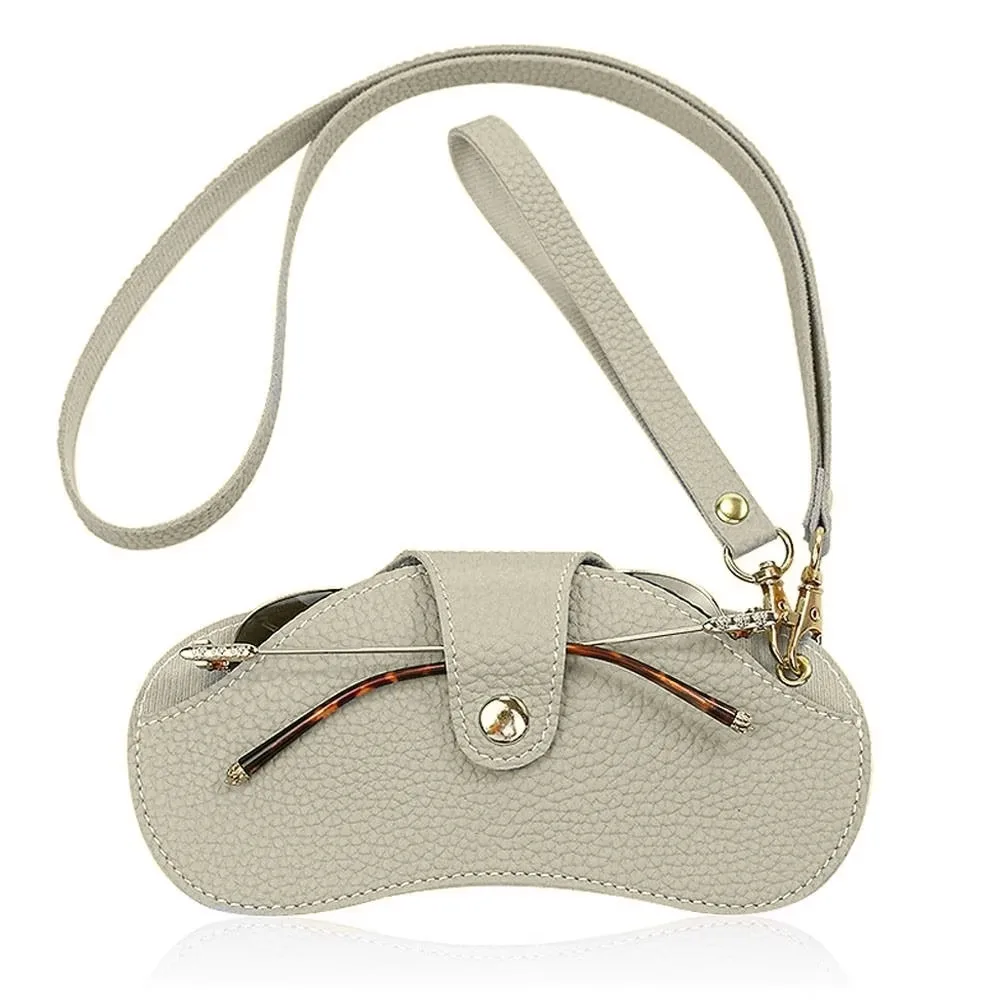 Korean Style PU Leather Glasses Bag Buckle Outdoor Glasses Storage Bag Hanging Neck Wrist Travel Sunglasses Eyeglass Bag Case
Korean Style PU Leather Glasses Bag Buckle Outdoor Glasses Storage Bag Hanging Neck Wrist Travel Sunglasses Eyeglass Bag Case