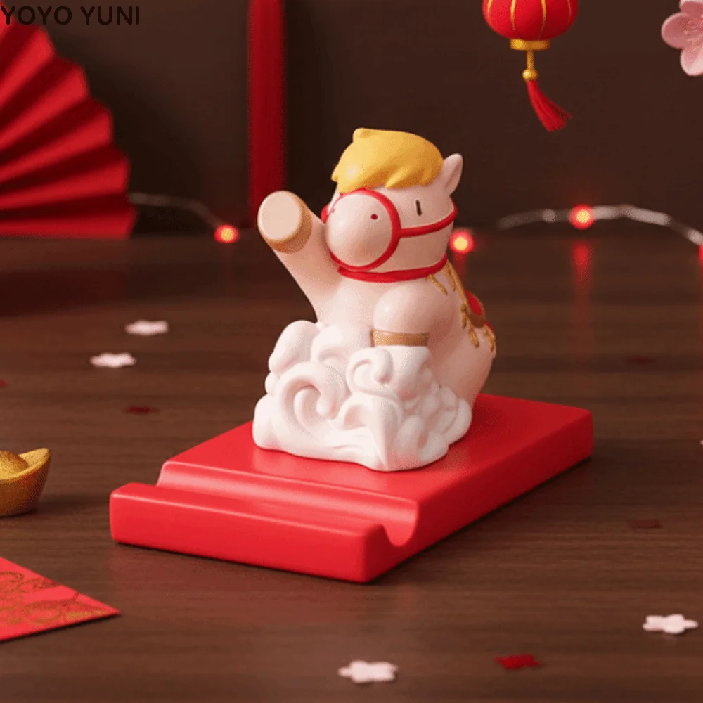 Талисман зодиакальная лошадь, подставка для телефона, украшение в китайском стиле, фестиваль, декоративные 2026, держатель для украшений в виде лошади, милый реалистичный
Талисман зодиакальная лошадь, подставка для телефона, украшение в китайском стиле, фестиваль, декоративные 2026, держатель для украшений в виде лошади, милый реалистичный