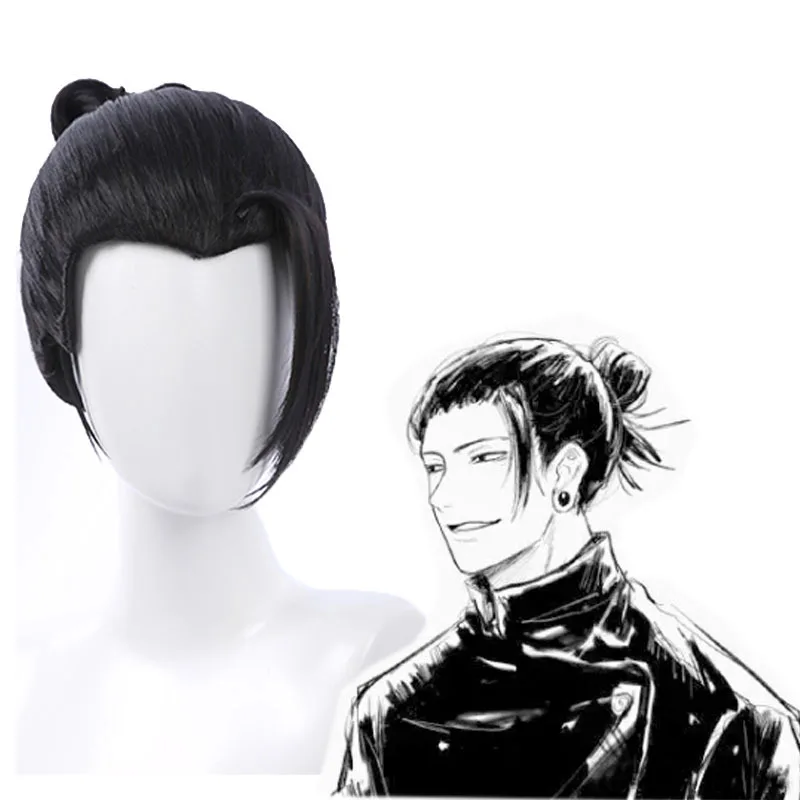 Anime Jujutsu Kaisen Geto Suguru Cosplay Synthetic Hair 12-Inch Black Bun Halloween Daily Party High-Quality Wig Heat Resistant
Anime Jujutsu Kaisen Geto Suguru Cosplay Synthetic Hair 12-Inch Black Bun Halloween Daily Party High-Quality Wig Heat Resistant