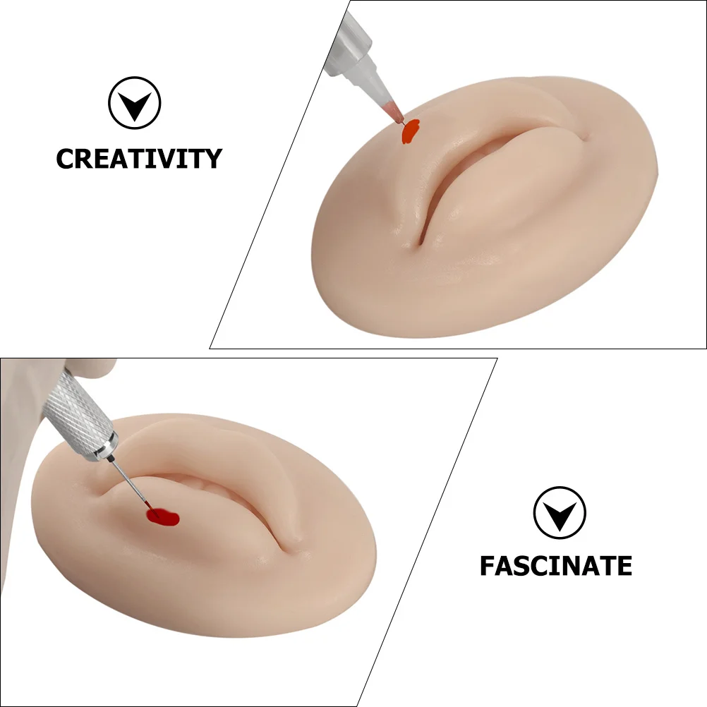 3D Silicone Practice Lip Elastic Skin for Tattoos Piercing Training Professional Fake Lip Fake Skin Tattoos Supply
3D Silicone Practice Lip Elastic Skin for Tattoos Piercing Training Professional Fake Lip Fake Skin Tattoos Supply