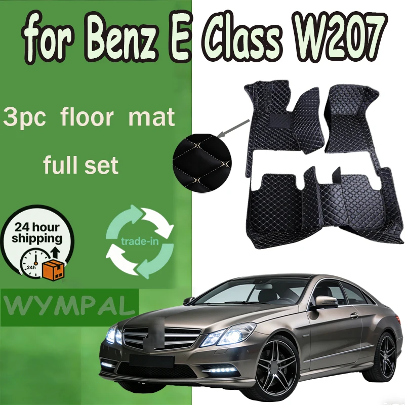 Custom Car Floor Mats for Mercedes Benz E Class W207 Coupe 2009 2010 2011 2012 2013 2014 2015 2016 All model auto Rug Carpet
Custom Car Floor Mats for Mercedes Benz E Class W207 Coupe 2009 2010 2011 2012 2013 2014 2015 2016 All model auto Rug Carpet