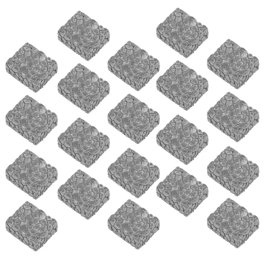 20 Pcs Resin Handicraft Ornaments Miniature Steps Decor Stair Glass Decoration Garden Grey
20 Pcs Resin Handicraft Ornaments Miniature Steps Decor Stair Glass Decoration Garden Grey