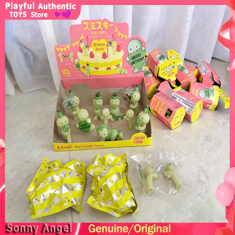 Sonny Angel Smiski Birthday Series Mystery Blind Box Kawaii Figure Cute Glow in The Dark Green Dolls Desktop Ornament Gifts Toys
Sonny Angel Smiski Birthday Series Mystery Blind Box Kawaii Figure Cute Glow in The Dark Green Dolls Desktop Ornament Gifts Toys