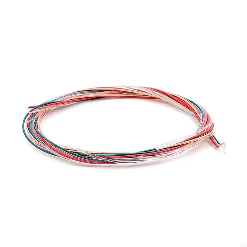 Colored String Replacement Set 28-49 Steel Wire String for Acoustic Folk Guitar Sets of 6 Guitar Strings Replacements
Colored String Replacement Set 28-49 Steel Wire String for Acoustic Folk Guitar Sets of 6 Guitar Strings Replacements