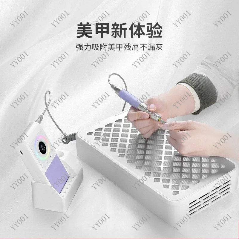 Quiet Double Turbo Nail Dust Collector Strong Suction Manicure Vacuum for Salon Use
Quiet Double Turbo Nail Dust Collector Strong Suction Manicure Vacuum for Salon Use