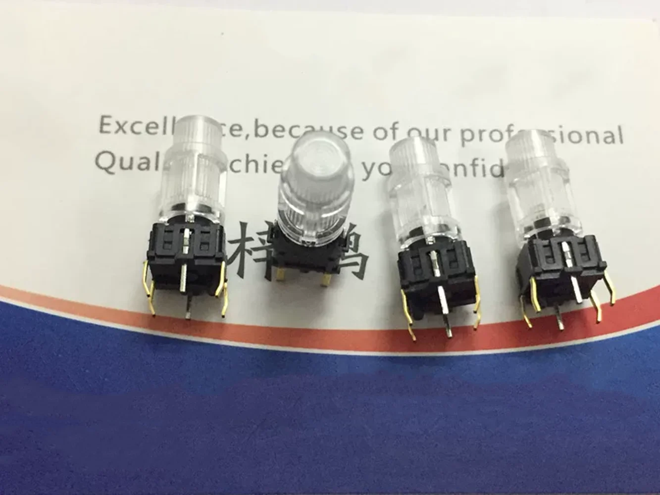 Original new 100% 1BT016-13240-001-4F touch switch 6*6*17MM with light button switch blue light emitting with transparent cap
Original new 100% 1BT016-13240-001-4F touch switch 6*6*17MM with light button switch blue light emitting with transparent cap