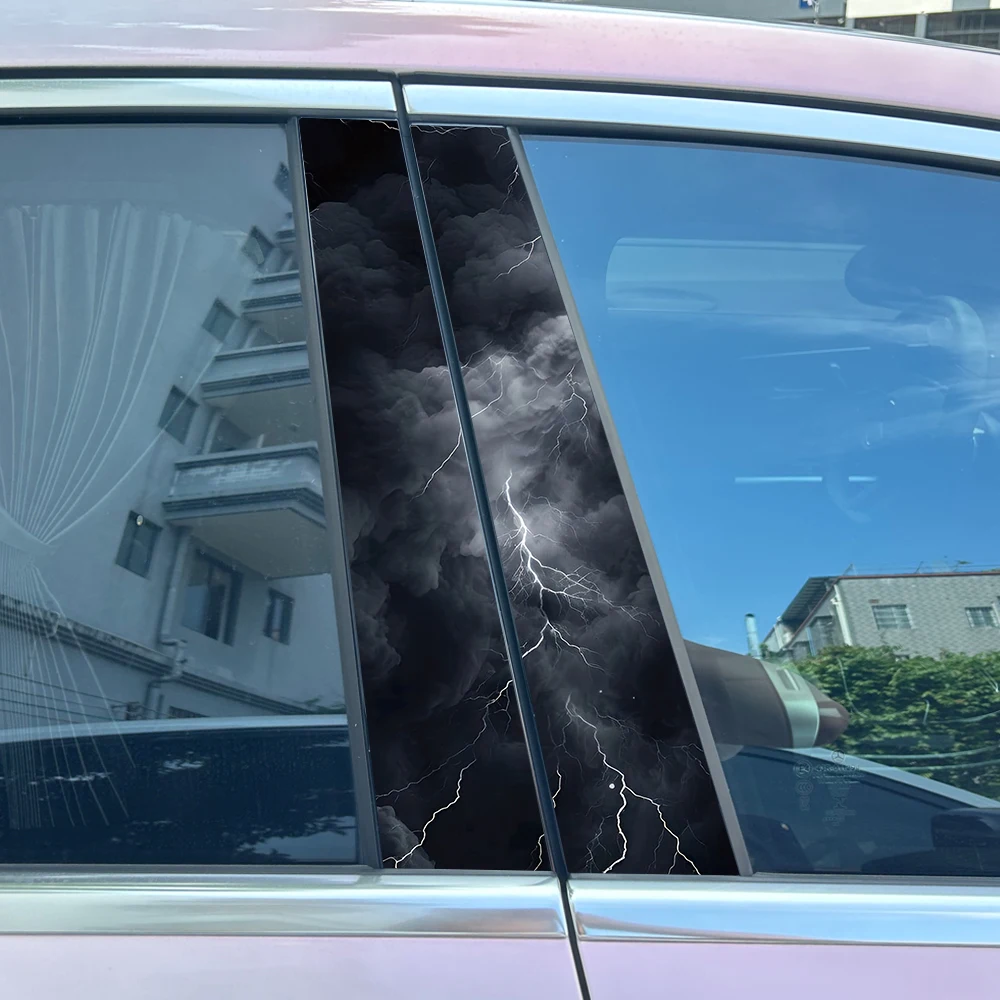 1/2 шт., черная молния, наклейка на центральную стойку автомобиля, защитная пленка на стойку B, украшение, наклейка на крышку царапин
1/2 шт., черная молния, наклейка на центральную стойку автомобиля, защитная пленка на стойку B, украшение, наклейка на крышку царапин