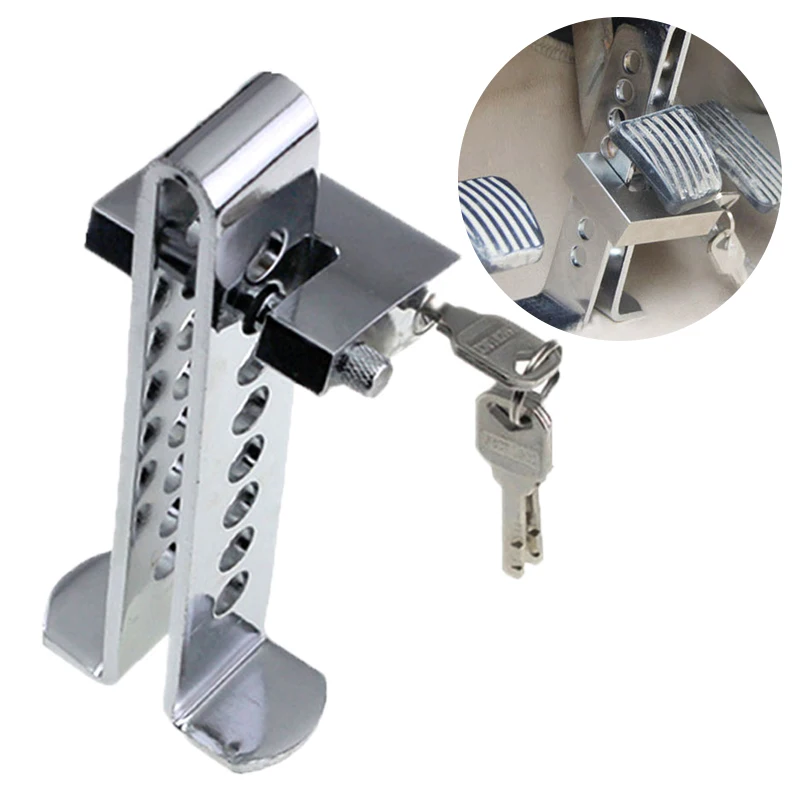 Car Clutch Lock Universal Auto Brake Pedal Lock Throttle Accelerator Security Steel Stainless Anti-Theft Tool Pedal Lock
Car Clutch Lock Universal Auto Brake Pedal Lock Throttle Accelerator Security Steel Stainless Anti-Theft Tool Pedal Lock