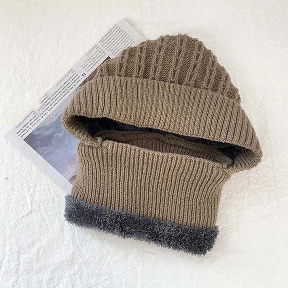 Soft Warmer Hooded Neck Cap Windproof Elastic Winter Pullover Cap Solid Color Ear Protection Men Helmet Hat Hiking
Soft Warmer Hooded Neck Cap Windproof Elastic Winter Pullover Cap Solid Color Ear Protection Men Helmet Hat Hiking