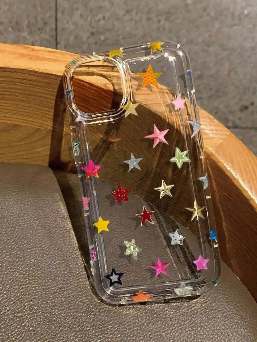 Transparent Phone Case With Star Design, Compatible With IPhone 13/11/17/17Pro/16/14/15/15Pro/15 Plus/15 Pro Max/7 Plus/8 Plus/X/Xs Max/Xr/11 Pro/12 Pro/13 Pro/14 Pro/12 Mini/13 Mini/11 Pro Max/12 Pro Max/13 Pro Max/14 Pro Max/14 Plus/17 Pro Max/17 Air/6/
Transparent Phone Case With Star Design, Compatible With IPhone 13/11/17/17Pro/16/14/15/15Pro/15 Plus/15 Pro Max/7 Plus/8 Plus/X/Xs Max/Xr/11 Pro/12 Pro/13 Pro/14 Pro/12 Mini/13 Mini/11 Pro Max/12 Pro Max/13 Pro Max/14 Pro Max/14 Plus/17 Pro Max/17 Air/6/