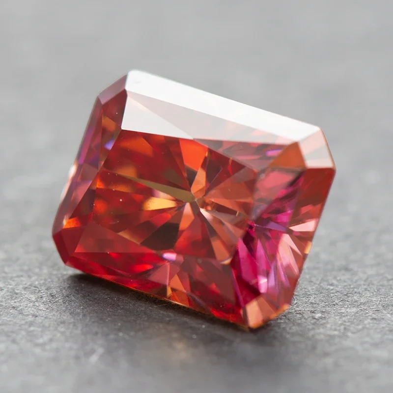 Муассанит сияющей огранки, камень радужного красного цвета для изготовления ювелирных изделий, кольцо «сделай сам», ожерелье, серьги, основные материалы с сертификатом GRA
Муассанит сияющей огранки, камень радужного красного цвета для изготовления ювелирных изделий, кольцо «сделай сам», ожерелье, серьги, основные материалы с сертификатом GRA
