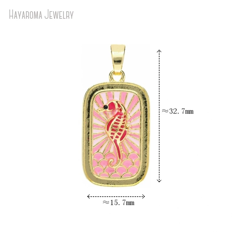 5Pcs Wholesale Metal Enamel Animal Nautical Sea Horse Jewelry Gold Color Copper Pendant
5Pcs Wholesale Metal Enamel Animal Nautical Sea Horse Jewelry Gold Color Copper Pendant