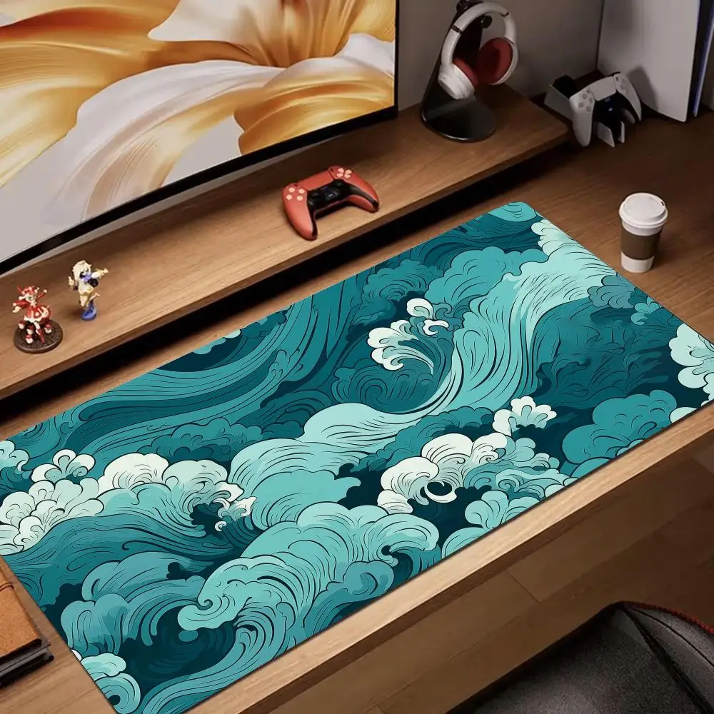 Ukiyo-e art design large office Mouse Pad rubber anti-slip Desk Mat Gaming mat gamer pc accessories keypad expansion mousepad
Ukiyo-e art design large office Mouse Pad rubber anti-slip Desk Mat Gaming mat gamer pc accessories keypad expansion mousepad