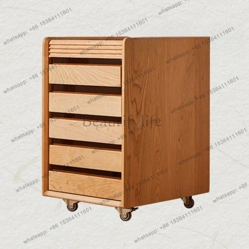 Removable chest of drawers Nordic retro data cabinet Small wooden office study file cabinet
Removable chest of drawers Nordic retro data cabinet Small wooden office study file cabinet