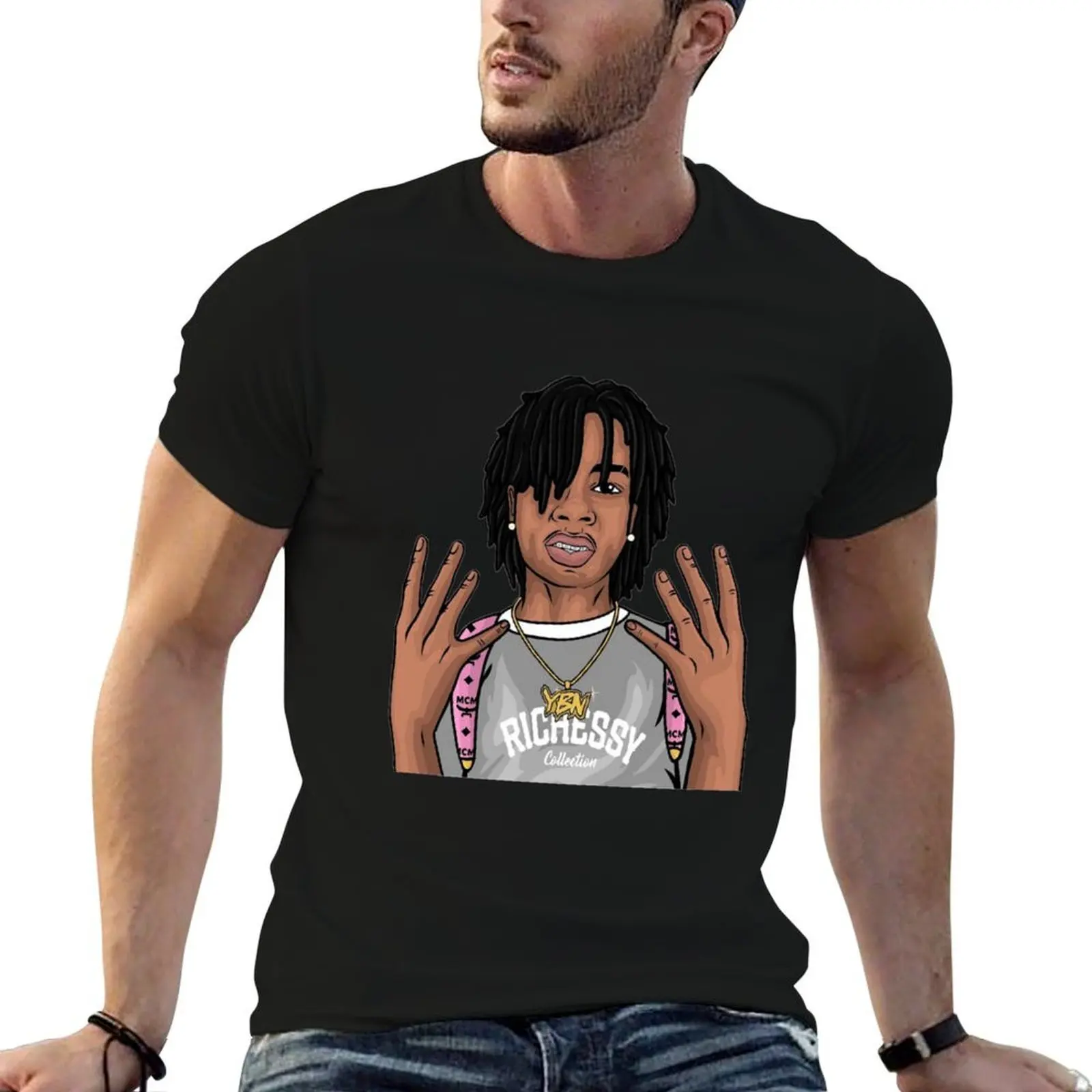 YBN Raps reader T-Shirt t shirt man luxury t shirts for man pack cotton essential t shirt T-shirt
YBN Raps reader T-Shirt t shirt man luxury t shirts for man pack cotton essential t shirt T-shirt