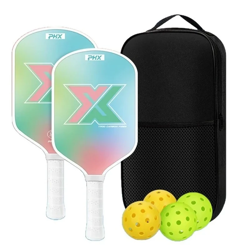 T700 Carbon Fiber Pickleball Paddle Full Set Professional Sports Racket Bundle Designed for Official Training for Adult Players
T700 Carbon Fiber Pickleball Paddle Full Set Professional Sports Racket Bundle Designed for Official Training for Adult Players