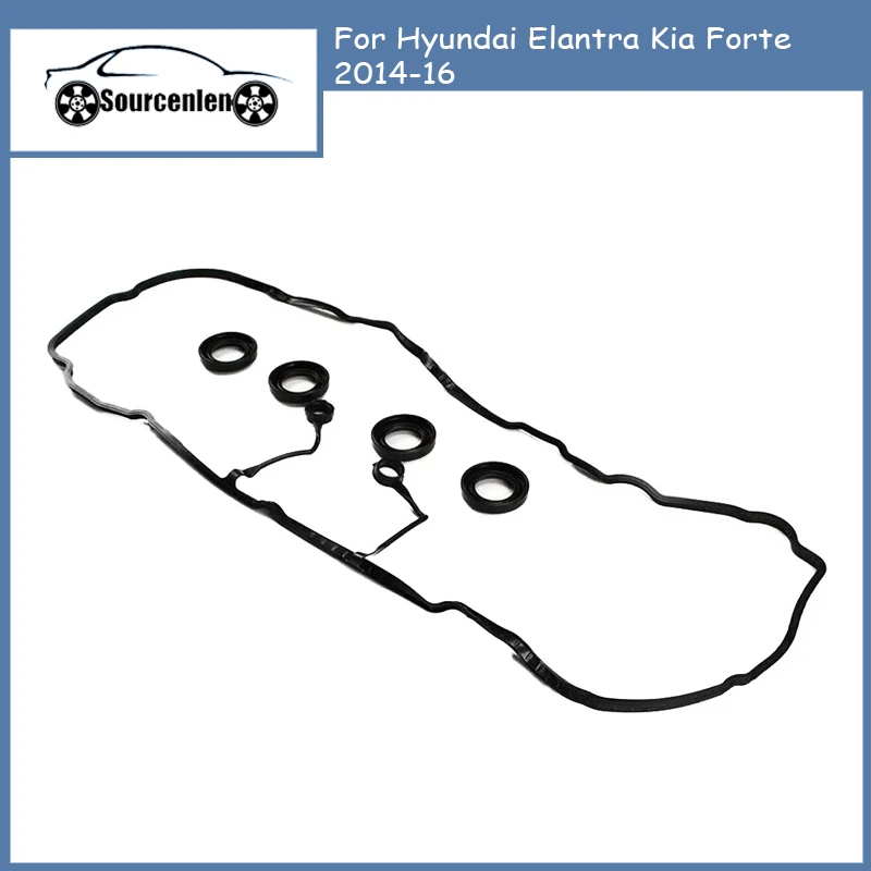 Прокладка клапанной крышки 224412 E000 22441-2E000 для Hyundai Elantra Kia Forte 2014-16
Прокладка клапанной крышки 224412 E000 22441-2E000 для Hyundai Elantra Kia Forte 2014-16