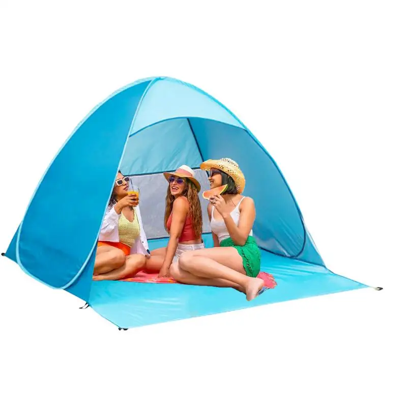 Pop Up Tent For Beach UV Protection Camping Canopy Multifunctional Sun Shelter With Easy Setup Design For Mountaineering
Pop Up Tent For Beach UV Protection Camping Canopy Multifunctional Sun Shelter With Easy Setup Design For Mountaineering