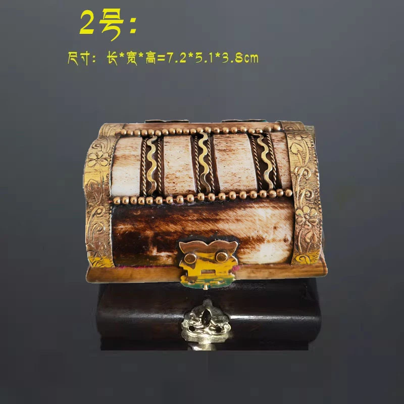 Vintage Natural Yak Bone Jewelry Rings And Earrings, Small Ethnic Style Storage Box
Vintage Natural Yak Bone Jewelry Rings And Earrings, Small Ethnic Style Storage Box