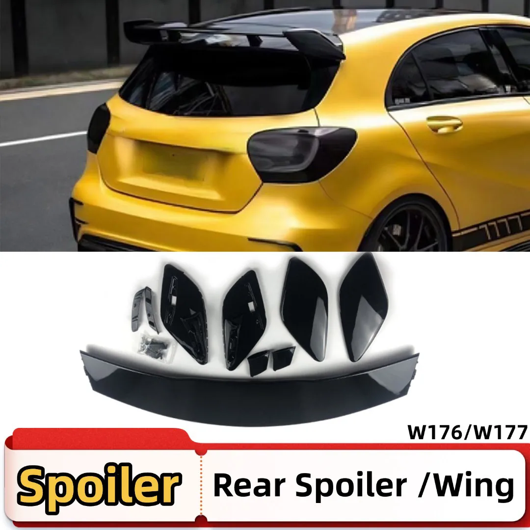 Задний спойлер багажника, крыло Air Dam, аксессуары для тюнинга Airfoil для Mercedes Benz A class W176 W177 Hatchback 2016-2023 A180 A200 A45
Задний спойлер багажника, крыло Air Dam, аксессуары для тюнинга Airfoil для Mercedes Benz A class W176 W177 Hatchback 2016-2023 A180 A200 A45