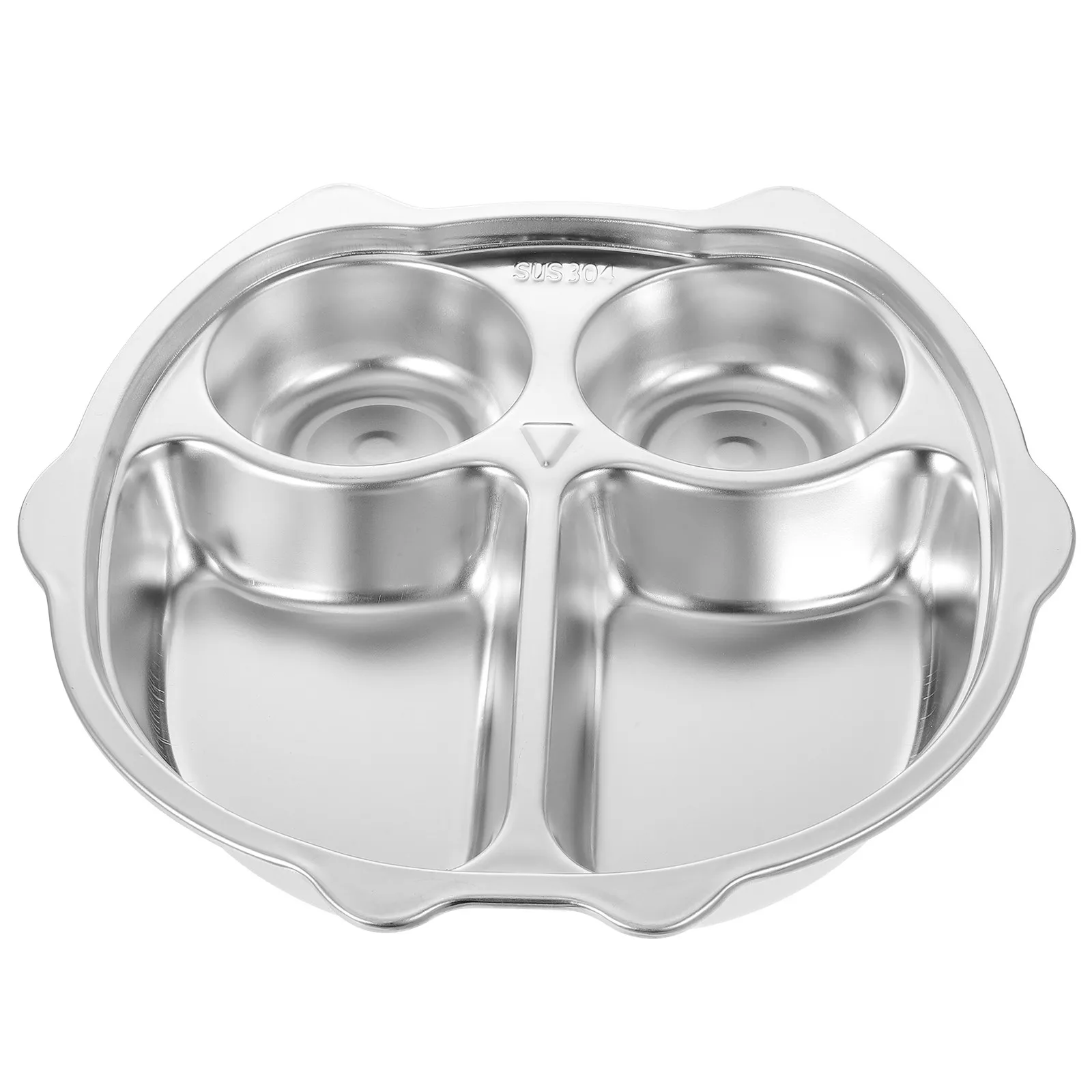 Divided 304 Stainless Steel Food Plate Lunch Tray Snack Portion Dish for Restaurant School Home Camping Use Stainless Flatware
Divided 304 Stainless Steel Food Plate Lunch Tray Snack Portion Dish for Restaurant School Home Camping Use Stainless Flatware