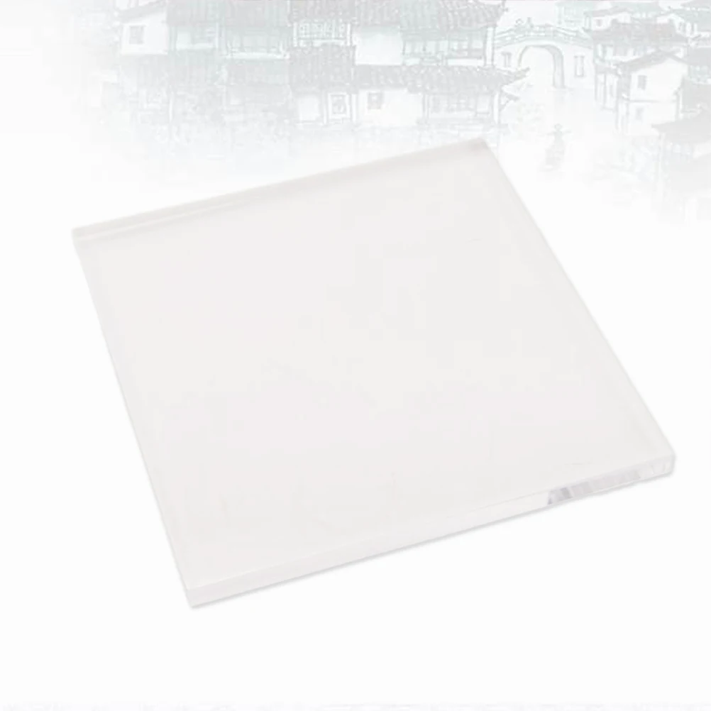 Clear Acrylic Stamping Block 15X15Cm Transparent Rubber Stamp Handle Easy Grip Square Handle For Scrapbooking Cards Journaling
Clear Acrylic Stamping Block 15X15Cm Transparent Rubber Stamp Handle Easy Grip Square Handle For Scrapbooking Cards Journaling