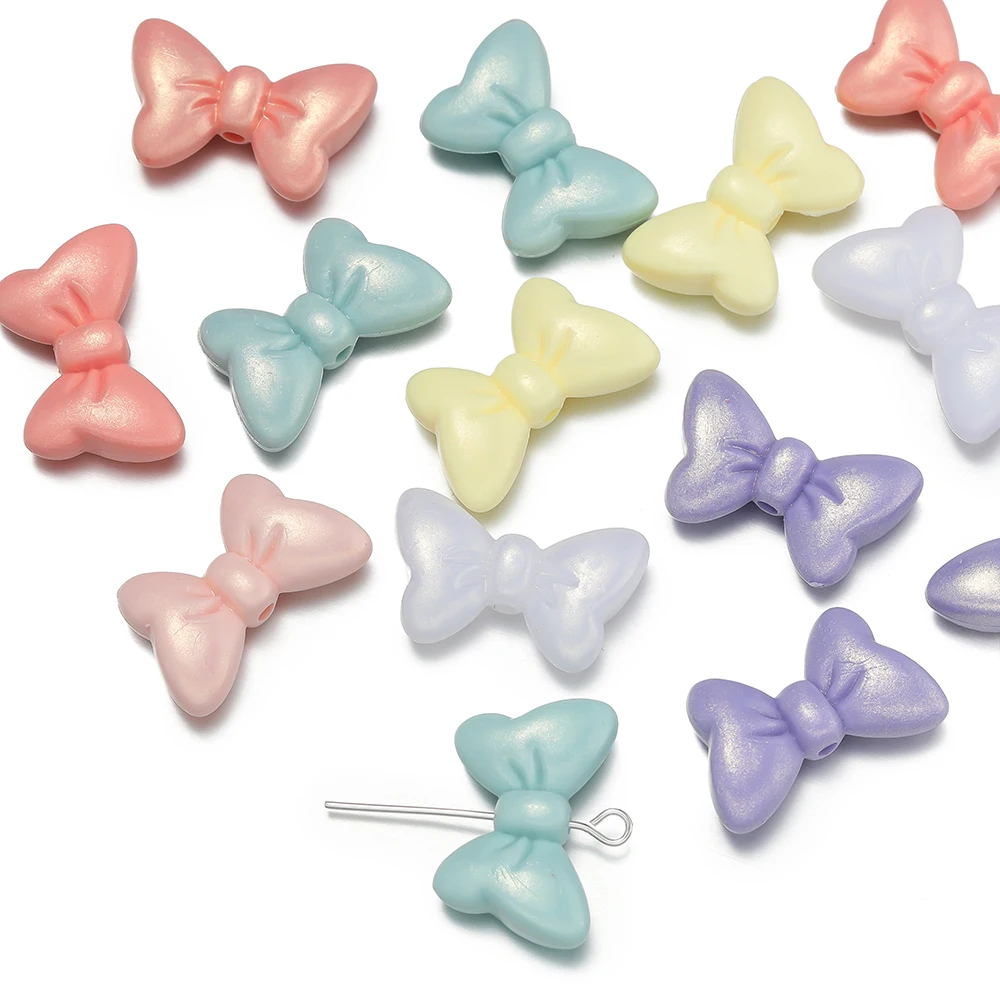 20Pcs/lot Acrylic Bowknot Shape Beads Charm Loose Spacer Beads for Jewelry Making DIY Bracelet Necklace Earring Accessories
20Pcs/lot Acrylic Bowknot Shape Beads Charm Loose Spacer Beads for Jewelry Making DIY Bracelet Necklace Earring Accessories