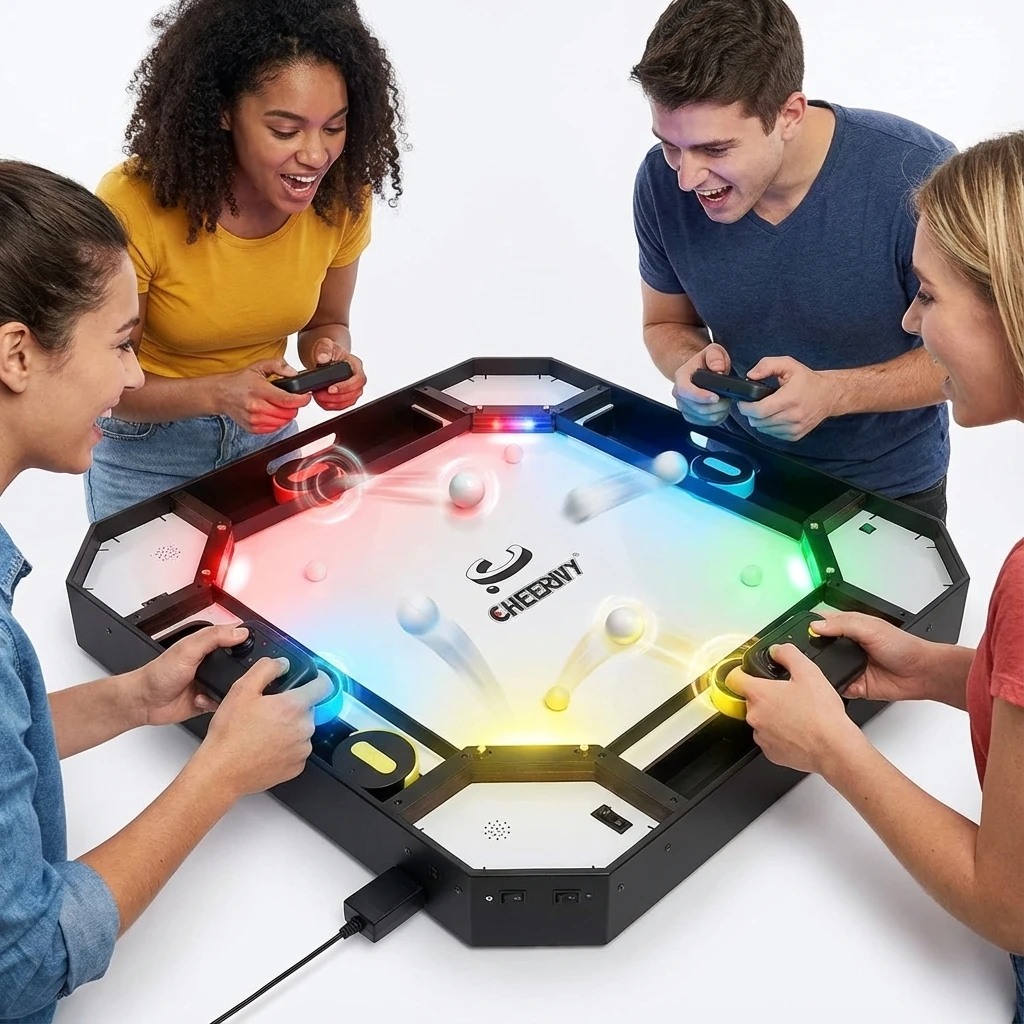 Карнавальная игра, аркадная настольная игра для 4 игроков, управление гостиной, прозрачный бар, киберспортивная комната, игровая вечеринка
Карнавальная игра, аркадная настольная игра для 4 игроков, управление гостиной, прозрачный бар, киберспортивная комната, игровая вечеринка