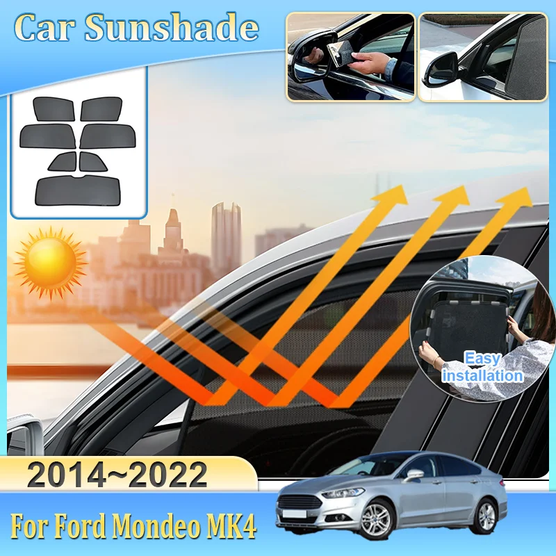 Солнцезащитный козырек для окон автомобиля Ford Mondeo MK4 Fusion MK2 2014-2022, сетчатая защита от ультрафиолета, шторка на лобовое стекло, автомобильные аксессуары
Солнцезащитный козырек для окон автомобиля Ford Mondeo MK4 Fusion MK2 2014-2022, сетчатая защита от ультрафиолета, шторка на лобовое стекло, автомобильные аксессуары