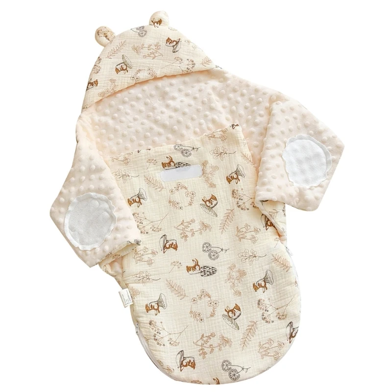 Baby Warm Sleeping Bag Swaddles Blanket Sleeping Wrap Winter Sleep Sacks with Printed Pattern Soft Hooded Sleeping Bag
Baby Warm Sleeping Bag Swaddles Blanket Sleeping Wrap Winter Sleep Sacks with Printed Pattern Soft Hooded Sleeping Bag