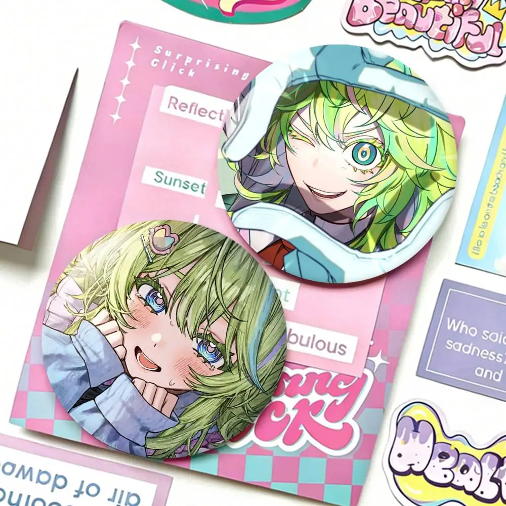 H-Hagakure M-MHA Badges 25 32 44 58 75 mm Round Fans Collect Friends Gifts Brooch Souvenir
H-Hagakure M-MHA Badges 25 32 44 58 75 mm Round Fans Collect Friends Gifts Brooch Souvenir