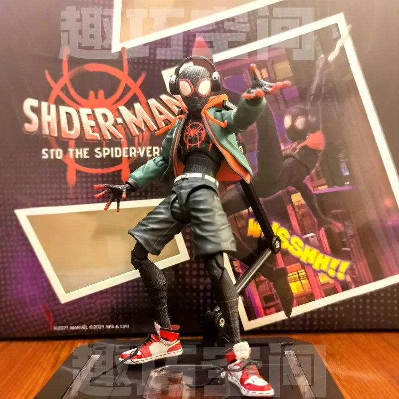 SpiderMan Across the SpiderVerse Miles Morales Super Articulated Figure Toy Doll Model Collectible Ideal Gift for Fans 
SpiderMan Across the SpiderVerse Miles Morales Super Articulated Figure Toy Doll Model Collectible Ideal Gift for Fans