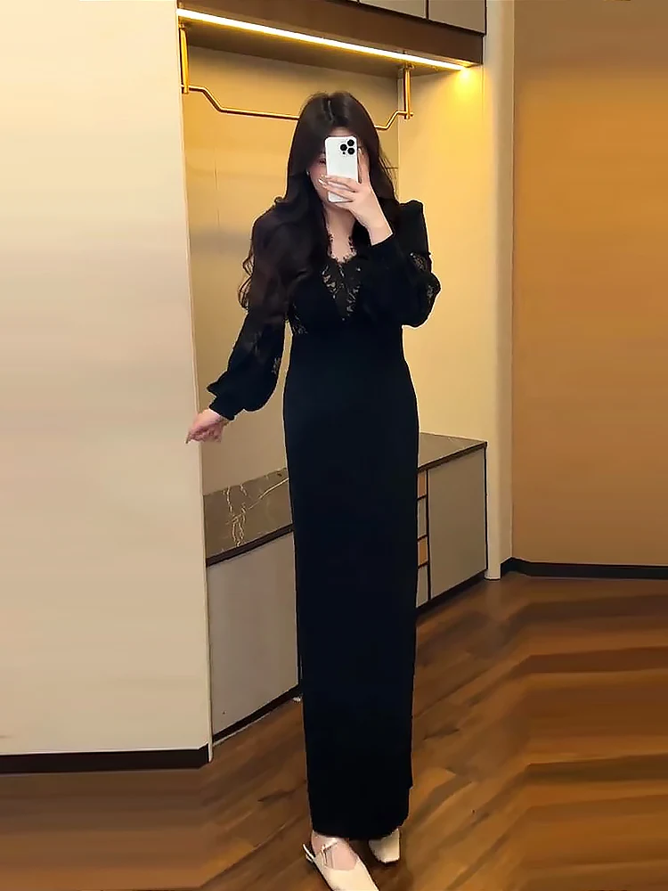 Новая женская юбка Ele Bla Lace Spring New Sle: приталенная, больших размеров, с высокой талией, А-силуэт, длинная, удобная для повседневной носки
Новая женская юбка Ele Bla Lace Spring New Sle: приталенная, больших размеров, с высокой талией, А-силуэт, длинная, удобная для повседневной носки