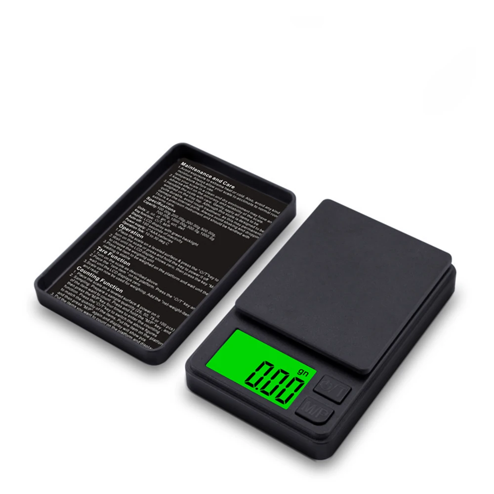 Precision Pocket Scale 1000g X 0.1g - Digital Gram Food Jewelry Ounces/Grains Scale with Backlit LCD - Mini Scale for Travel
Precision Pocket Scale 1000g X 0.1g - Digital Gram Food Jewelry Ounces/Grains Scale with Backlit LCD - Mini Scale for Travel